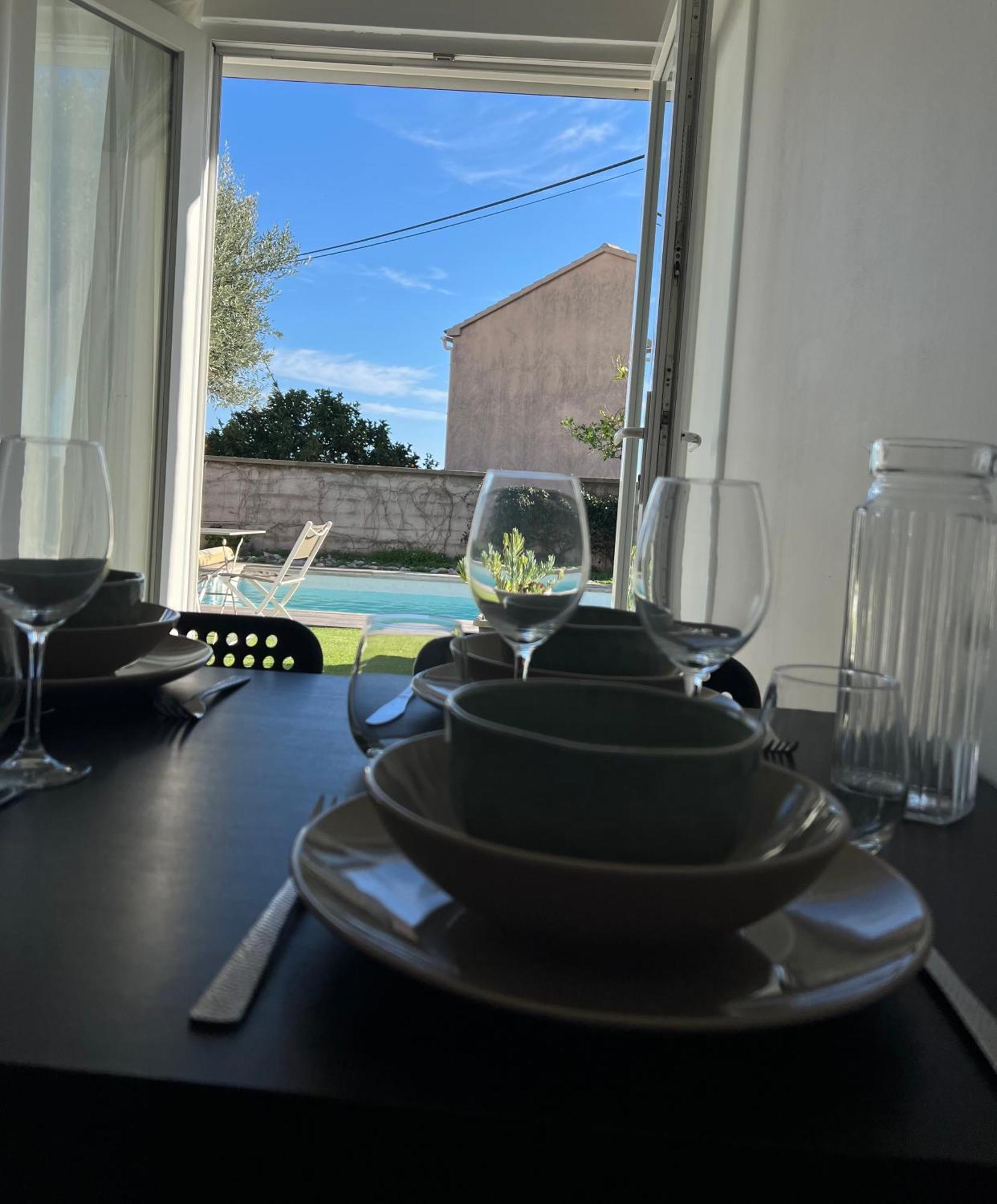 Appartement L'Arancetu Vue Mer Avec Piscine Biguglia  Buitenkant foto